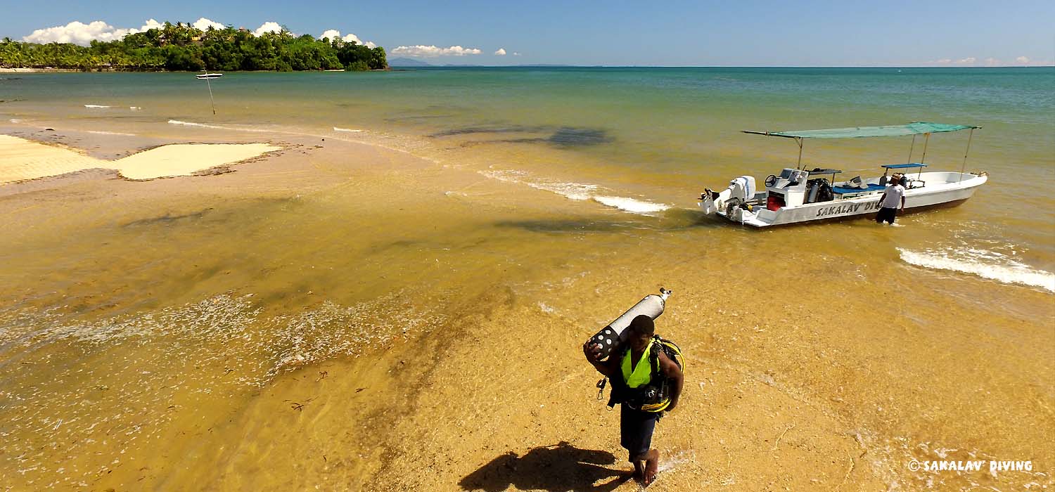 club de plongée CMAS NAUI PADI à Nosy Be Madagascar